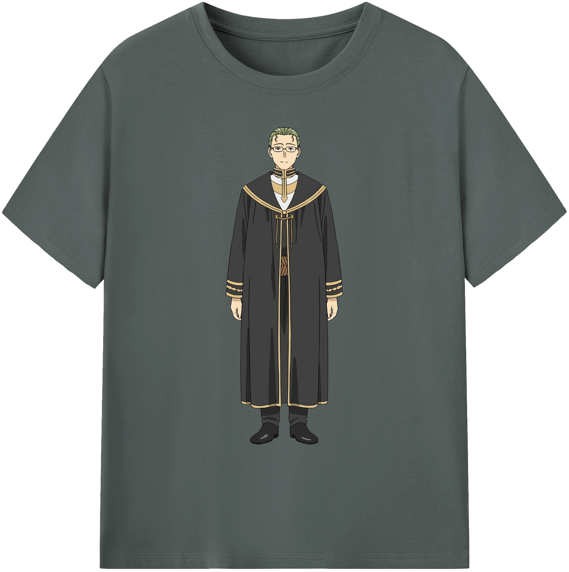 （画像用） 葬送のフリーレン Frieren 綿100％ メンズ半袖Tシャツ｜肌触りやわらか＆通気性